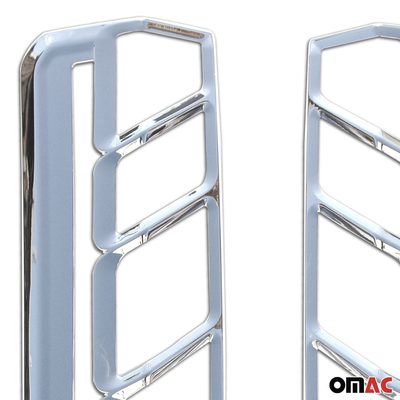 2015-2026 Ford Transit 150 Rear Brake Stop Light Frame Trim Silver 2 Pcs