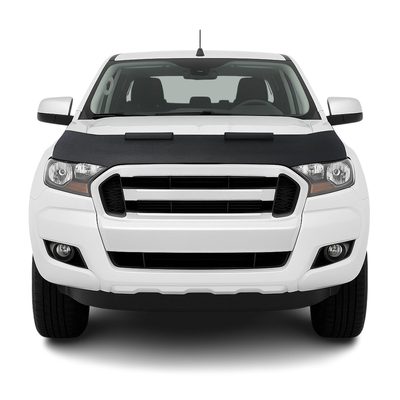 2019-2023 Ford Ranger Car Bonnet Mask Hood Bra Carbon Black 1 Pc