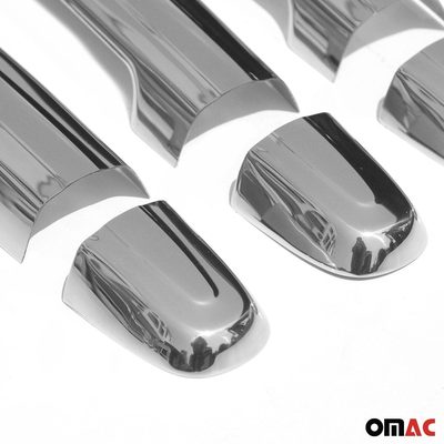 2006-2012 Toyota RAV4 Car Door Handle Cover Protector Stainless Steel Chrome Keyless