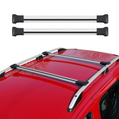 2011-2024 Mitsubishi Outlander Sport Roof Rack Cross Bars Silver