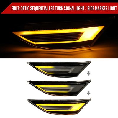 For Porsche 911 991/981 718 2011-2019 LED Turn Signal Smoke With Sequential