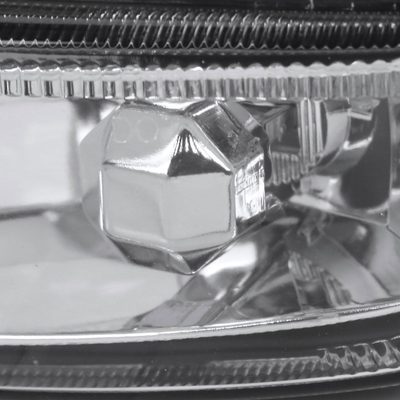 2001-2002 Toyota Corolla H3 Fog Lights Chrome Housing/Clear Lens