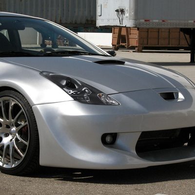 2000-2005 Toyota Celica Projector Headlights Matte Black Housing/Clear Lens