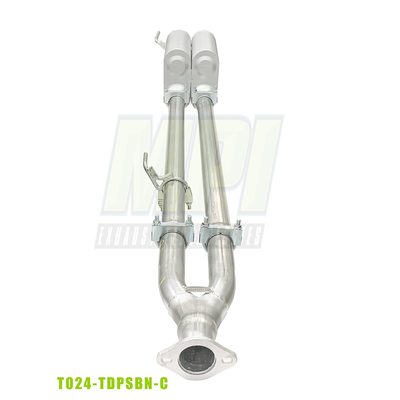 Toyota Tacoma, 2005-2023, V6 - MPI Bullnoze Exhaust Series