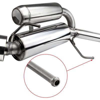 2003-2009 Nissan 350Z Coupe/Convertible Steel Dual Catback Exhaust Burnt Tips