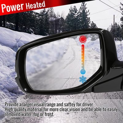 2013-2017 Honda Accord Heated/Defrost 7Pin Side Mirror LED Turn Signal Driver