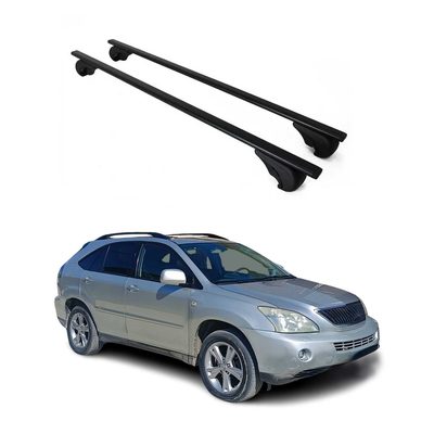 2006-2008 Lexus RX 400h Roof Rack Cross Bars Black