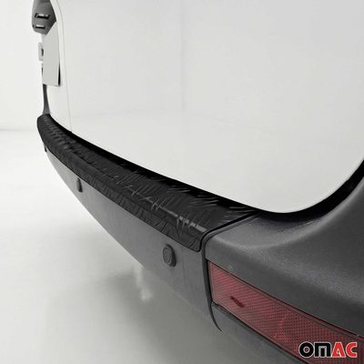 OMAC Rear Bumper Sill Cover for Ford Tourneo Custom I 2012-2023 Aluminium Black