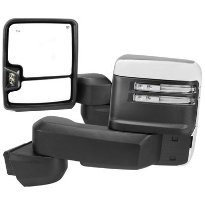 2020-2024 Chevy Silverado/Sierra 2500HD/3500HD Heated Chrome Towing Mirrors
