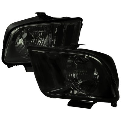 2005-2009 Ford Mustang Factory Style Headlights Chrome Housing/Smoke Lens