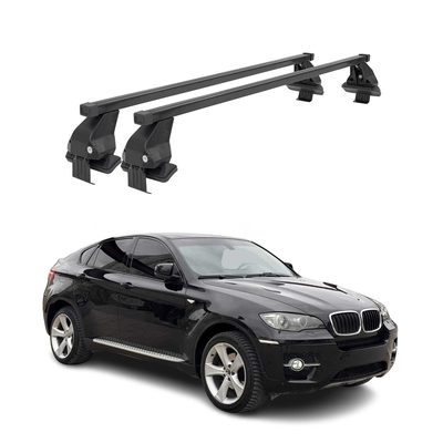 2008-2014 BMW X6 E71 & E72 Roof Rack Cross Bars Black