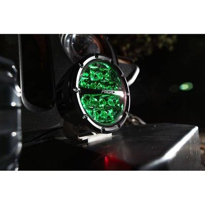 Par de Faros Redondos Rigid 360 Series RGB de 6" con tipo de haz Spot