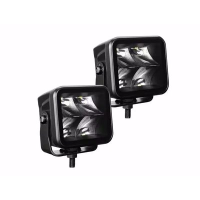 Faros CUBEIT 2.75" GR Blackout Series 2 Pares Flood