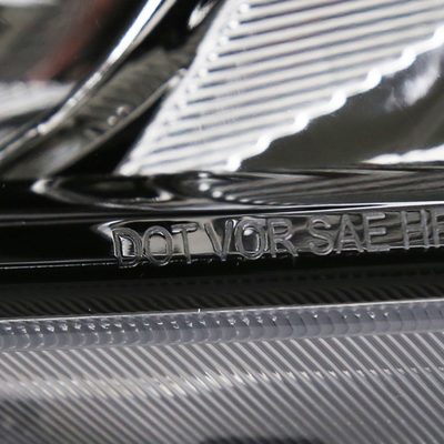 2012-2013 Honda Civic Coupe/ 2012-2015 Civic Sedan Crystal Headlights Matt Black