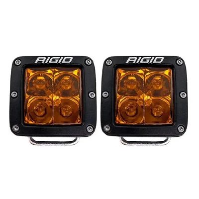 Faros Auxiliares D-Series Spot Con Amber PRO Lens (Par)