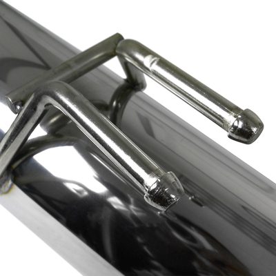 2008-2015 Mitsubishi Lancer EVO X/EVO Steel Dual Catback Exhaust Burnt Tips