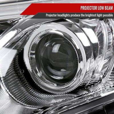 2012-2014 Toyota Camry Headlights Amber Reflectors - Driver Side Only Chrome