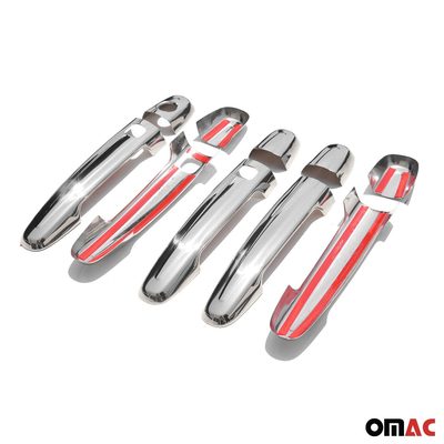 2006-2012 Toyota RAV4 Car Door Handle Cover Protector Stainless Steel Chrome Keyless