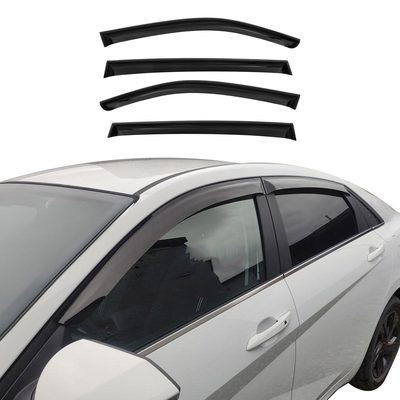 2006-2011 Honda Civic Sedan Window Visor Vent Rain Deflector 4Pcs Smoke
