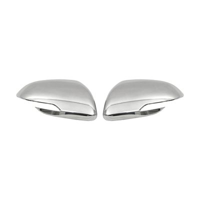 2018-2023 Kia Rio Side Mirror Cover Caps Stainless Steel Silver 2 Pcs