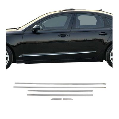 2012-2018 Audi A6 C7 All Type Side Door Molding Trim Stainless Steel