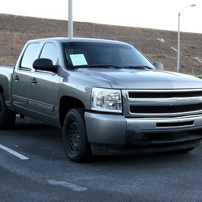 2007-2013 Chevy Silverado 1500/ 2500HD 3500HD LED C-Bar Headlights Chrome