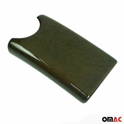 2004-2009 Mercedes E Class W211 Sedan Armrest Box Lid Cover Wood Black Green