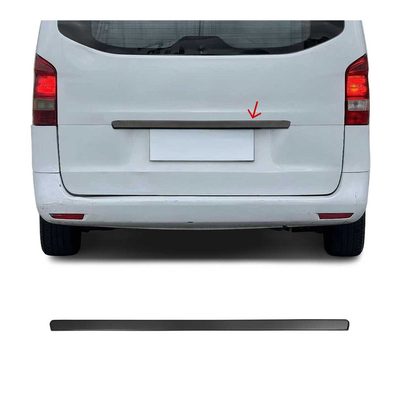 2016-2024 Mercedes Metris Rear Trunk Tailgate Door Handle Cover Stainless Steel Dark
