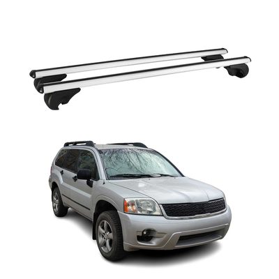 2004-2011 Mitsubishi Endeavor Roof Rack Cross Bars Silver