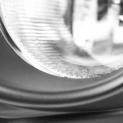 2014-2017 Lexus CT200h H16 Fog Lights Kit Chrome Housing/Clear Lens