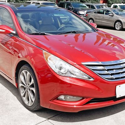 2011-2013 Hyundai Sonata 12V/27W 881 Fog Lights Kit Chrome/Clear Lens