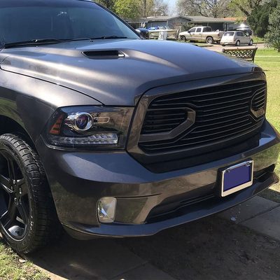 2013-2018 Dodge RAM 1500 9006 Fog Lights Kit Chrome Housing/Clear Lens