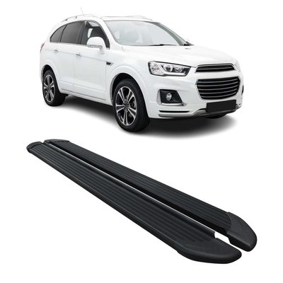 2019-2024 Chevrolet Captiva Running Boards Side Steps Black
