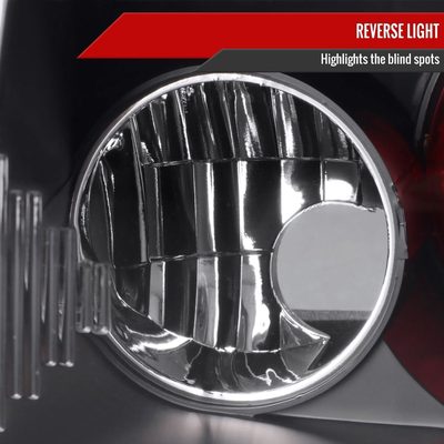 1999-2006 VW Golf Mk4/GTI/R32 Tail Lights Matte Black/Clear Lens