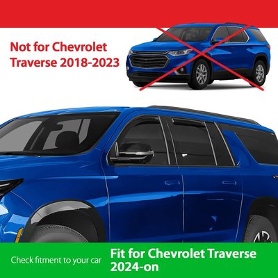 Goodyear Wind Deflectors for Chevrolet Traverse 2024-2026 Premium Smoke 4Pcs