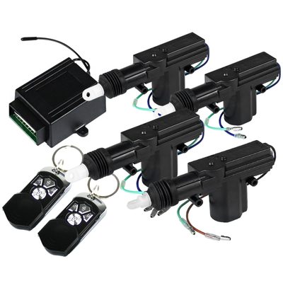 Remote Keyless Power Door Lock/Unlock Entry Kit 4-Function Remote Controls