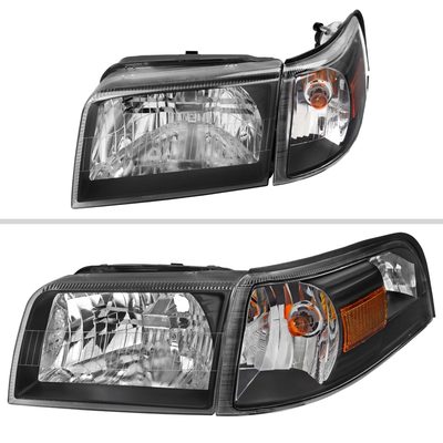 2006-2011 Mercury Grand Marquis Factory Headlights&Corner Lamps Headlights