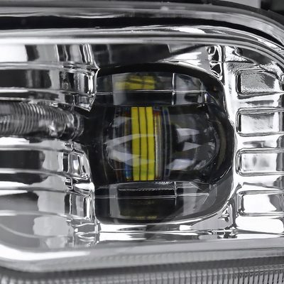 2018-2019 Ford Explorer LED Fog Lights Kit Chrome Housing/Clear Lens