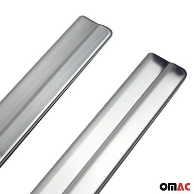2011-2017 Nissan Juke Door Sill Scuff Plate Scratch Protector Stainless Steel 2Pcs