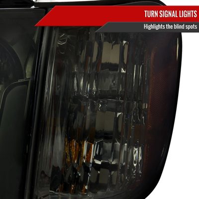 2005-2006 Toyota Tundra/05-2007 Sequoia Headlights Corner Lamps Amber & Smoke