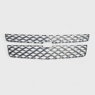 2015-2020 Chevrolet Suburban / Tahoe Grille Overlay Chrome 2Pcs ABS Plastic