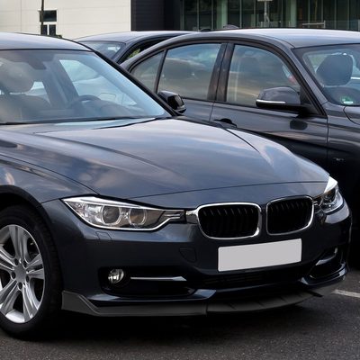 2016-2019 BMW 3 Series F30/F35 Polypropylene 3Pcs Bumper Lip Spoiler