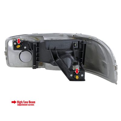1999-2006 GMC Sierra/Yukon/Yukon XL Crystal Headlight Amber & Passenger Side