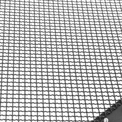 2016-2018 GMC Sierra 1500 Rivet Style Black S.Steel Mesh Grille Insert