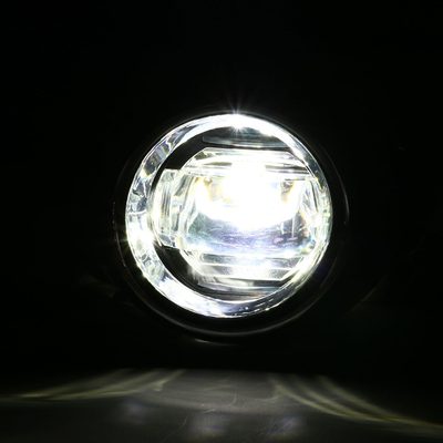 2012-2014 Ford Focus 6500K SMD LED Fog Lights Kit Chrome Housing/Clear Lens