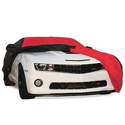2010-2024 Camaro Ultraguard Plus Car Cover - 300D Indoor/Outdoor Protection - Red/Black