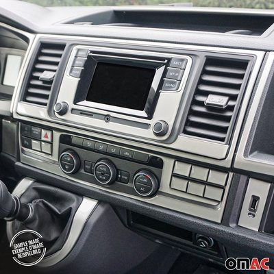 2009-2013 Toyota Corolla Sedan Aluminium Look Dashboard Console Trim Kit 15 Pcs