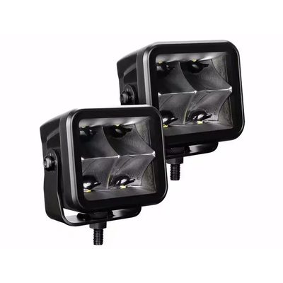 Faros CUBEIT 3" GR Blackout Series 2 Pares Flood