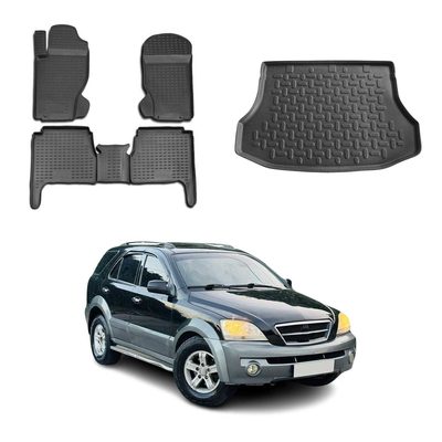 OMAC Floor Mats & Cargo Liners for Kia Sorento 2003-2009