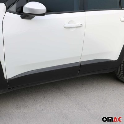 2015-2024 Jeep Renegade Side Door Molding Trim Skirt Garnish Carbon Fiber 4x